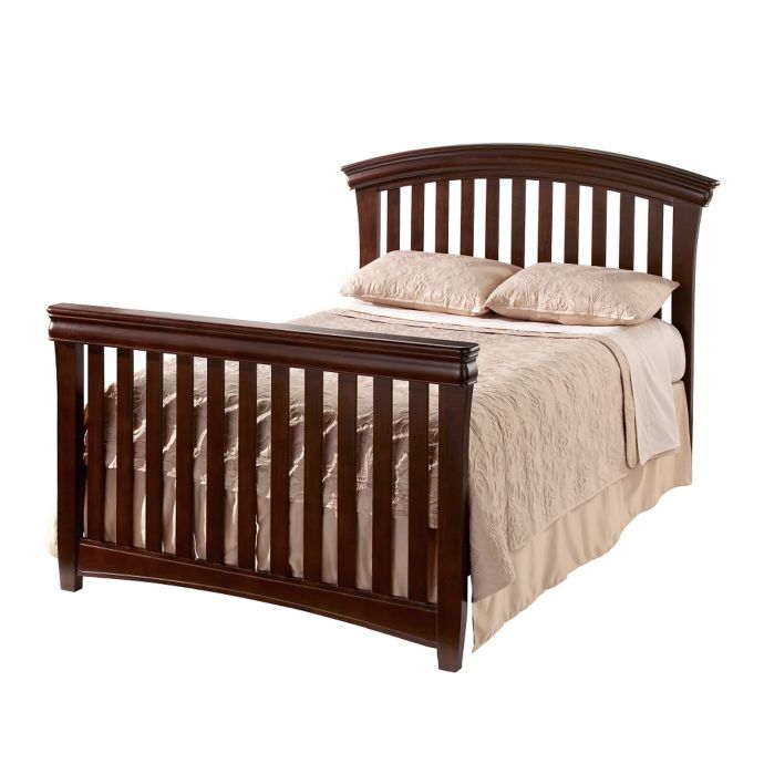 Westwood Design Stratton Full Size Bed Rails In Chocolate Mist