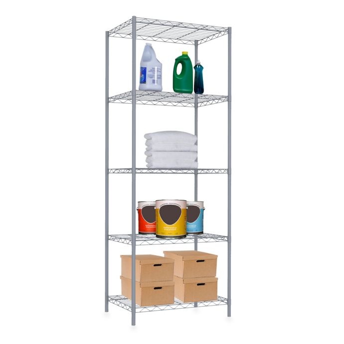 bed bath beyond wire shelving
