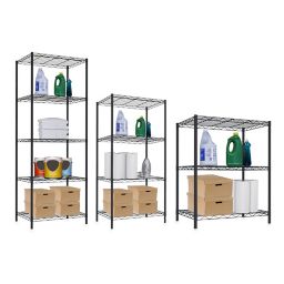 Home Basics®  Wire Shelves in Black