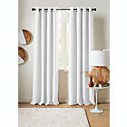 Alternate image 0 for Studio 3B&trade; 84-Inch Cotton Linen Grommet 100% Blackout Window Curtain Panel in White (Single)