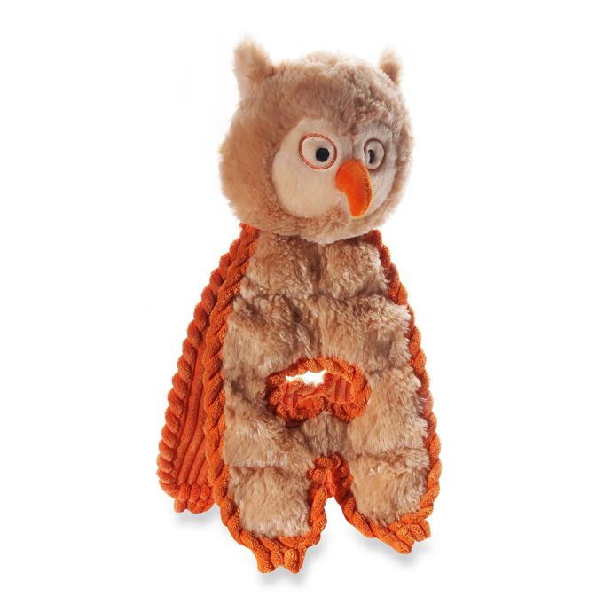 stuffed owl dog toy