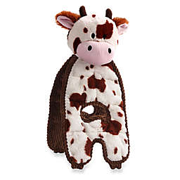 Charming Pet® Cuddle Tugs™ Cozy Cow Dog Toy in Brown/White