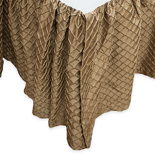 Alternate image 1 for Austin Horn Classics Escapade Bed Skirt in Gold