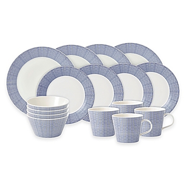 Royal Doulton&reg; Pacific Dots 16-Piece Dinnerware Set. View a larger version of this product image.