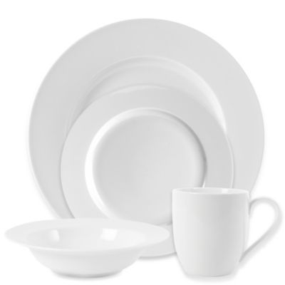 white tableware