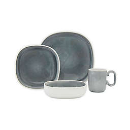 Baum Sloane 16-Piece Dinnerware Set in Grey