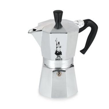 steekpenningen micro ventilator Bialetti Moka Express® 6-Cup Model 6800 Stovetop Espresso Maker | Bed Bath  & Beyond