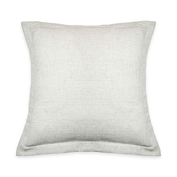 Sherry Kline Florentine European Pillow Sham In Off White Bed