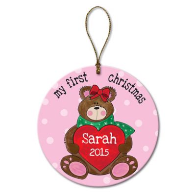 &quot;My First Christmas&quot; Christmas Ornament