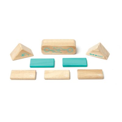 tegu robo magnetic wooden block set