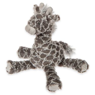 grey giraffe stuffed animal