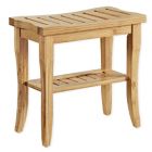 Alternate image 0 for Bracken 15-Inch Bamboo Stool with Shelf