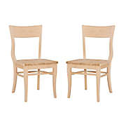 Knollwood Studio Caudie Beechwood Side Chairs in Unfinished (Set of 2)