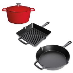 Artisanal Kitchen Supply® Pre-Seasoned Cast Iron Open Stock Cookware
