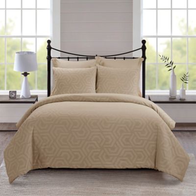 Your Lifestyle by Donna Sharp Seville 3-Piece Queen Comforter Set in Sand
