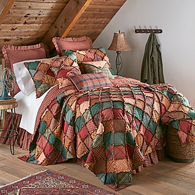 Donna Sharp&reg; Campfire Twin Quilt in Orange. View a larger version of this product image.