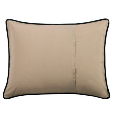 Donna Sharp&reg; Bear Dance Standard Pillow Sham in Black. View a larger version of this product image.