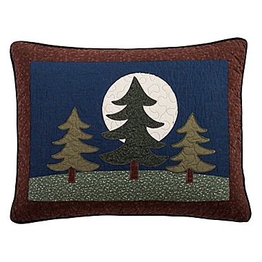 Donna Sharp&reg; Bear Dance Standard Pillow Sham in Black. View a larger version of this product image.