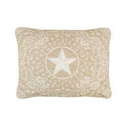 Donna Sharp® Texas Brown Bandana Standard Pillow Sham in Beige