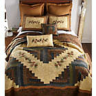 Alternate image 1 for Donna Sharp&reg; Cabin Raising Pinecone Standard Pillow Sham in Beige
