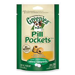 GREENIES™ Pill Pockets 30-Pack Tablet-Size Chicken-Flavor Dog Treats