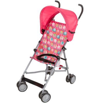 cosco umbrella stroller with canopy and basket