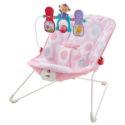 fisher price comfort curve bouncer pink