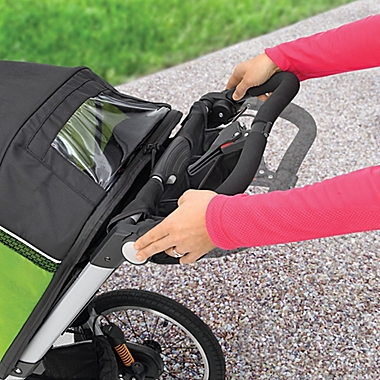 Chicco&reg; Tre&trade; Jogging Stroller in Titan. View a larger version of this product image.