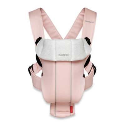 pink baby carrier