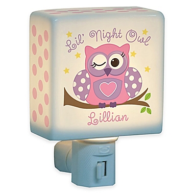 &quot;Lil Night Owl&quot; Nightlight for Girls. View a larger version of this product image.