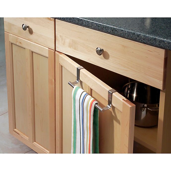 The Cabinet 14 Inch Towel Bar, Youcopia Over The Cabinet Door Single Hooks