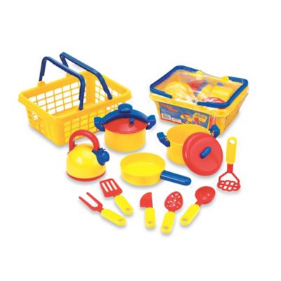 fill and roll grocery basket playset