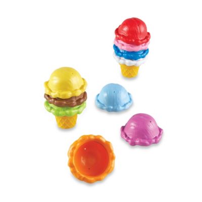 ice cream cone bath toy