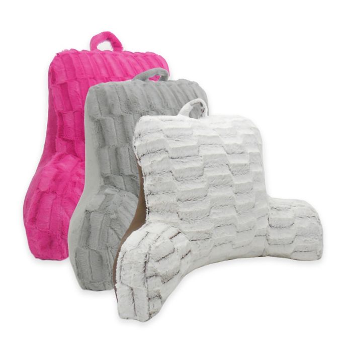 plush bed rest pillow