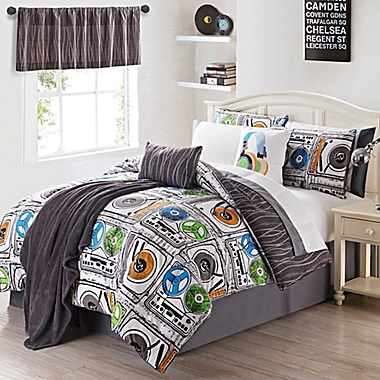 VCNY 11-Piece Turn It Up Twin Comforter Set. View a larger version of this product image.