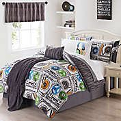 VCNY 11-Piece Turn It Up Twin Comforter Set