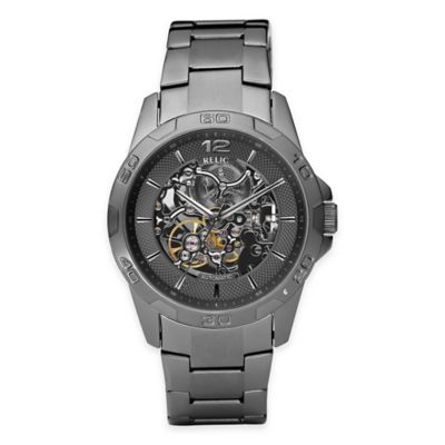 fossil exposed gear watch