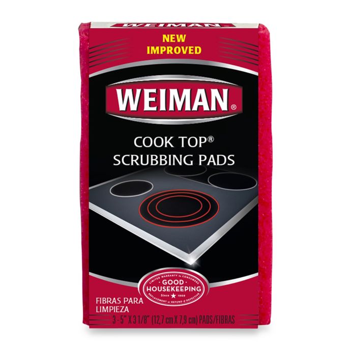 Weiman Cook Top Scrubbing Pads Set Of 3 Bed Bath Beyond