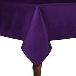Ultimate Textile Majestic 84-Inch Square Tablecloth in Purple