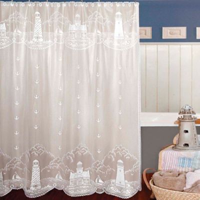 lace shower curtains