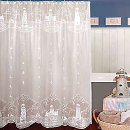 Heritage Lace® Lighthouse Shower Curtain