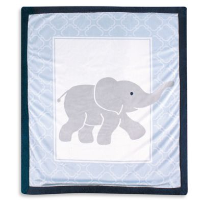 BabyVision&reg; Luvable Friends&reg; Elephant Sherpa Blanket