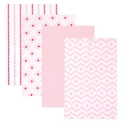 modern baby receiving blankets 4 pack