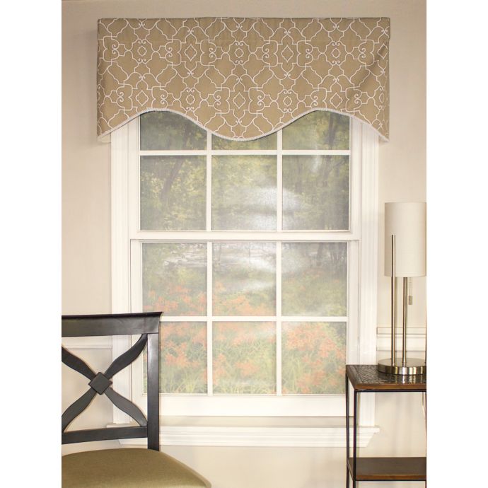 Rl Fisher Heaven Cornice Window Valance Bed Bath Beyond