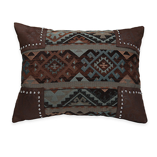 Alternate image 1 for HiEnd Accents Del Rio Navajo-Inspired Scalloped Chenille Throw Pillow