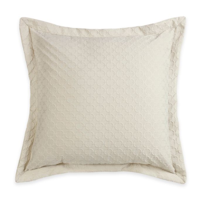 HiEnd Accents Chain Link European Pillow Sham Bed Bath & Beyond