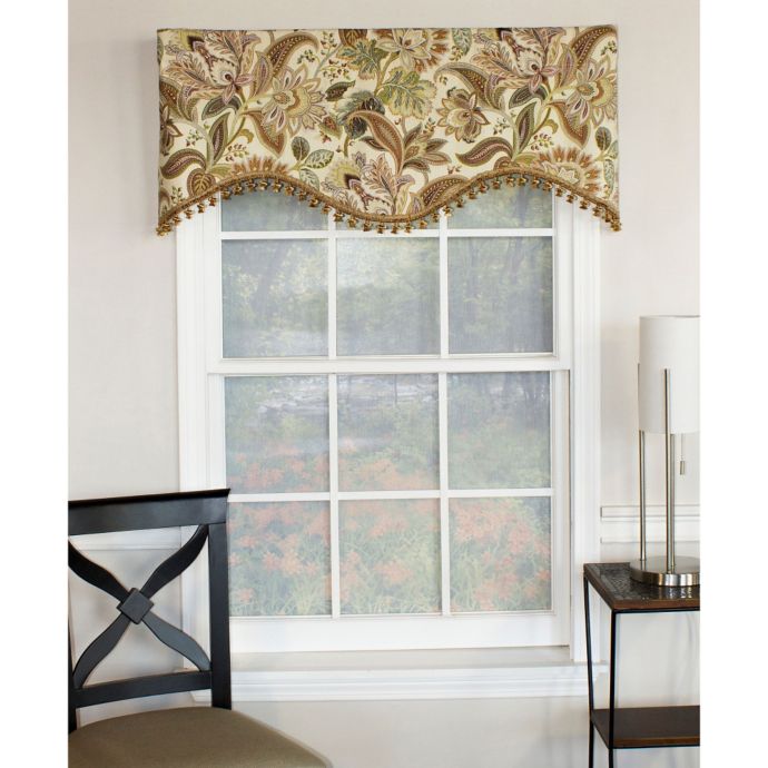 Rl Fisher Jacobie Cornice Window Valance Bed Bath Beyond