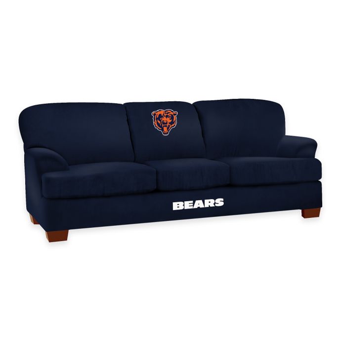 Nfl Chicago Bears Microfiber First Team Sofa Bed Bath Beyond