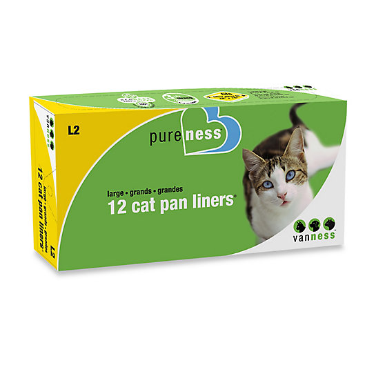 Alternate image 1 for Van Ness™ 12-Count Cat Litter Pan Liners