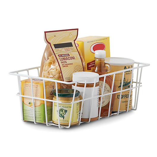 Alternate image 1 for SALT™ Pantry Storage Basket in White